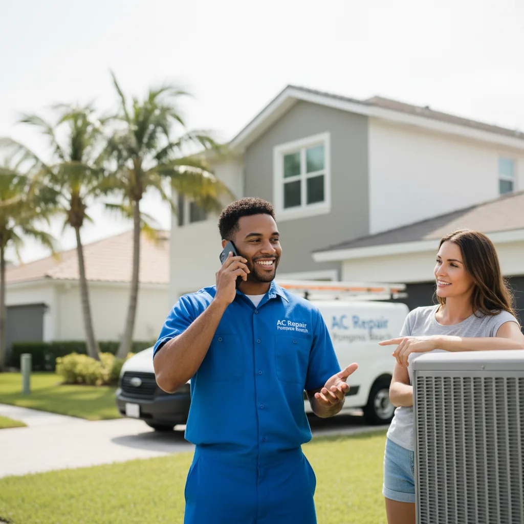 AC Repair Pompano Beach customer support in Pylesville